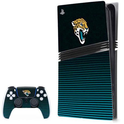 NFL Jacksonville Jaguars Breakaway PS5 Pro Bundle Skin
