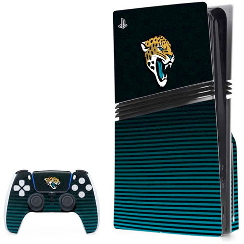 NFL Jacksonville Jaguars Breakaway PS5 Pro Disk Bundle Skin