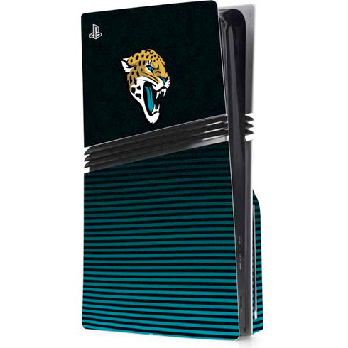 NFL Jacksonville Jaguars Breakaway PS5 Pro Disk Console Skin