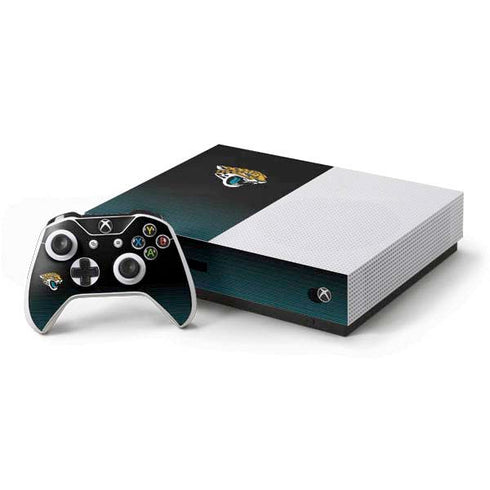 NFL Jacksonville Jaguars Breakaway Xbox One S All-Digital Edition Bundle Skin