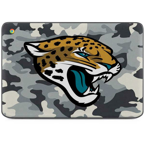 NFL Jacksonville Jaguars Camo HP Chromebook Skin