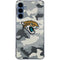 NFL Jacksonville Jaguars Camo Galaxy A35 5G Clear Case