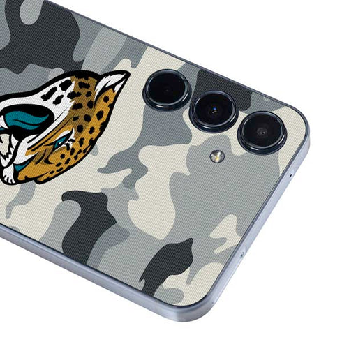 NFL Jacksonville Jaguars Camo Galaxy A35 5G Skin