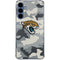 NFL Jacksonville Jaguars Camo Galaxy A55 5G Clear Case