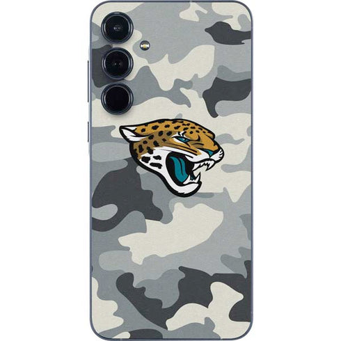 NFL Jacksonville Jaguars Camo Galaxy A55 5G Skin