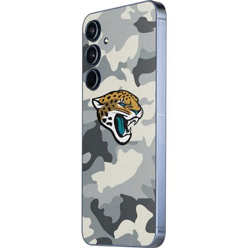NFL Jacksonville Jaguars Camo Galaxy A55 5G Skin