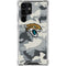 NFL Jacksonville Jaguars Camo Galaxy S23 Ultra Clear Case