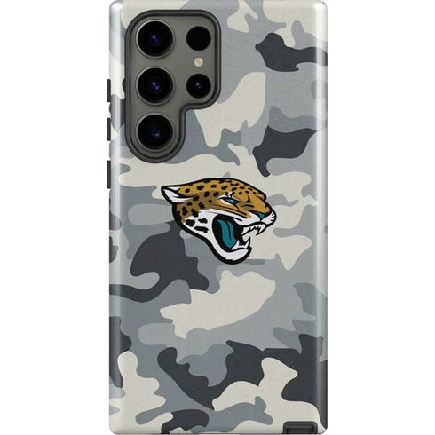 NFL Jacksonville Jaguars Camo Galaxy S23 Ultra Pro Case