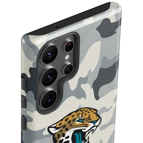 NFL Jacksonville Jaguars Camo Galaxy S23 Ultra Pro Case