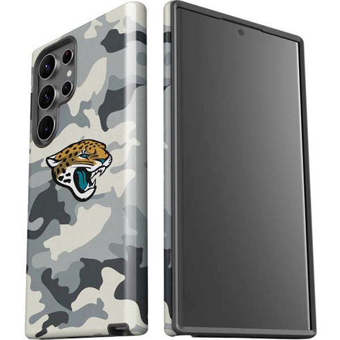 NFL Jacksonville Jaguars Camo Galaxy S23 Ultra Pro Case