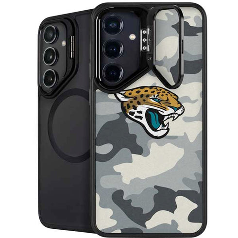 NFL Jacksonville Jaguars Camo Galaxy S25 Kickstand Case