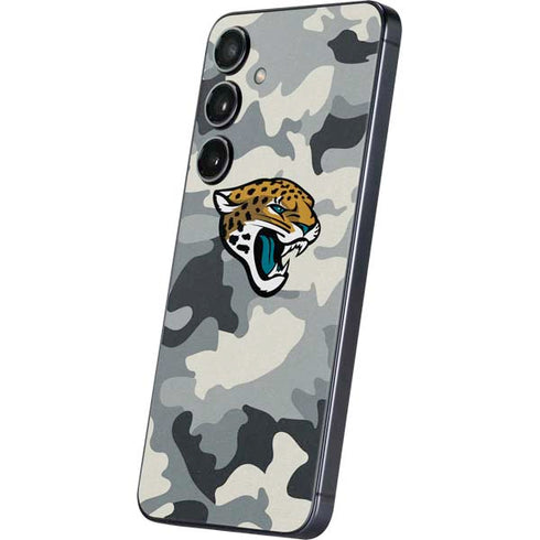 NFL Jacksonville Jaguars Camo Galaxy S24 Plus Skin
