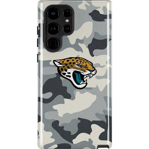 NFL Jacksonville Jaguars Camo Galaxy S25 Ultra Impact Case
