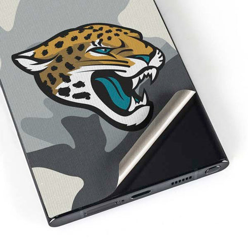 NFL Jacksonville Jaguars Camo Galaxy S24 Ultra Skin