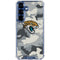 NFL Jacksonville Jaguars Camo Galaxy S25 Plus Clear Case