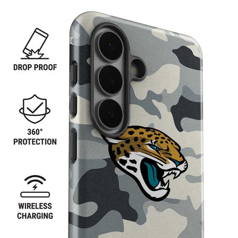 NFL Jacksonville Jaguars Camo Galaxy S26 Plus Impact Case