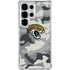 NFL Jacksonville Jaguars Camo Galaxy S26 Ultra Clear Case