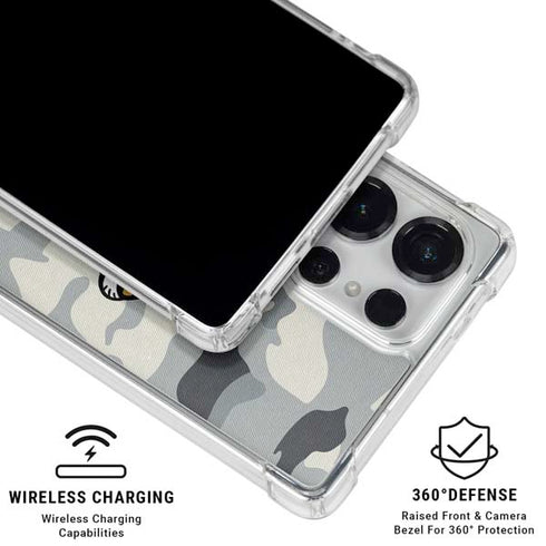 NFL Jacksonville Jaguars Camo Galaxy S26 Ultra Clear Case