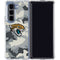 NFL Jacksonville Jaguars Camo Galaxy Z Fold5 5G Clear Case
