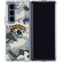 NFL Jacksonville Jaguars Camo Galaxy Z Fold5 5G Clear Case