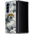 NFL Jacksonville Jaguars Camo Galaxy Z Fold5 5G Clear Case
