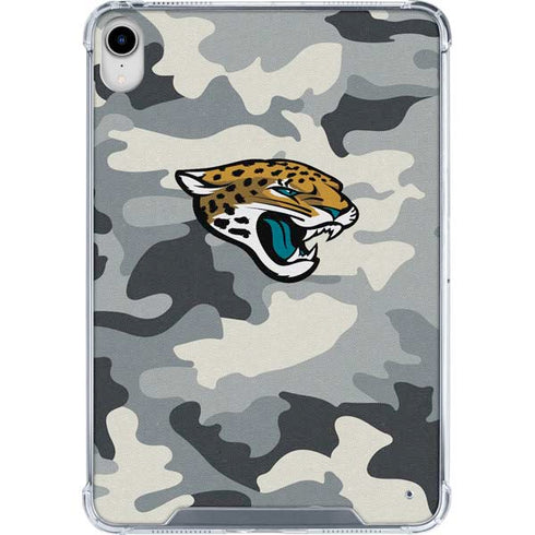 NFL Jacksonville Jaguars Camo iPad 11th Gen (2025) Clear Case