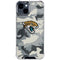 NFL Jacksonville Jaguars Camo iPhone 15 Clear Case