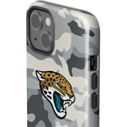 NFL Jacksonville Jaguars Camo iPhone 15 Impact Case