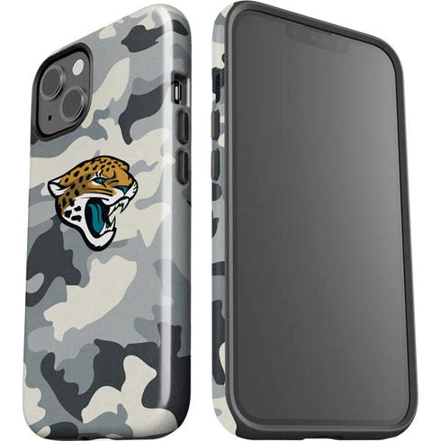 NFL Jacksonville Jaguars Camo iPhone 15 Impact Case