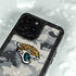 NFL Jacksonville Jaguars Camo iPhone 15 Pro Waterproof Case
