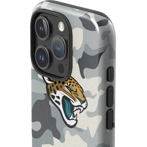 NFL Jacksonville Jaguars Camo iPhone 16 Pro Impact Case