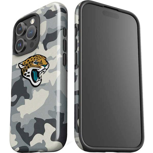 NFL Jacksonville Jaguars Camo iPhone 16 Pro Impact Case