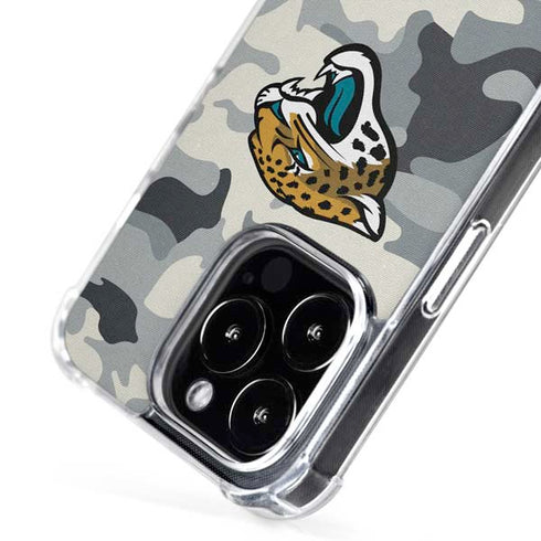 NFL Jacksonville Jaguars Camo iPhone 16 Pro MagSafe Case