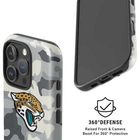 NFL Jacksonville Jaguars Camo iPhone 16 Pro Magsafe Impact Case