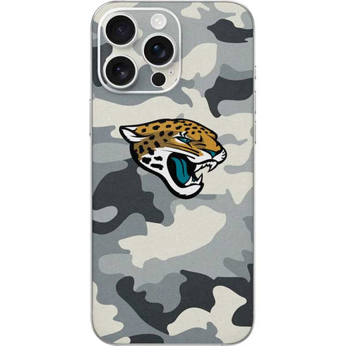 NFL Jacksonville Jaguars Camo iPhone 16 Pro Max Skin