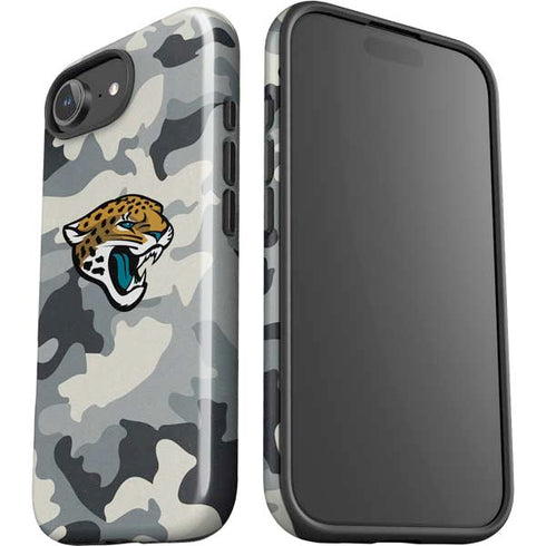 NFL Jacksonville Jaguars Camo iPhone 16e Impact Case