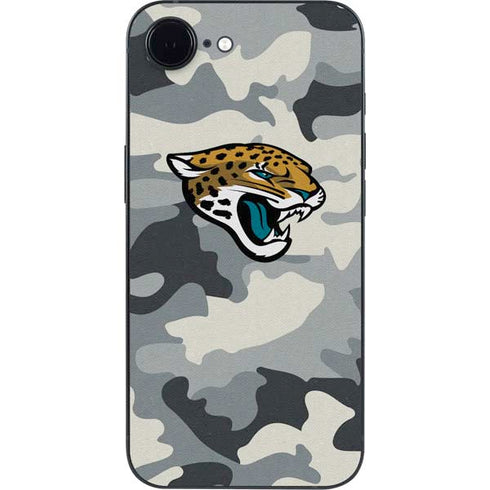 NFL Jacksonville Jaguars Camo iPhone 16e Skin