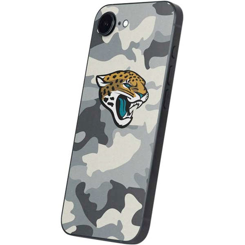 NFL Jacksonville Jaguars Camo iPhone 16e Skin
