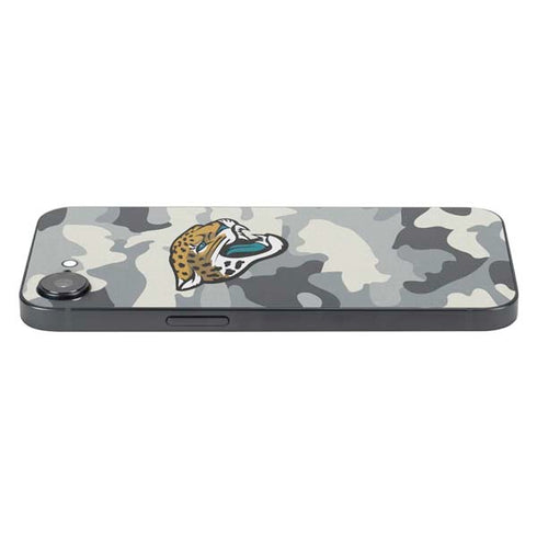 NFL Jacksonville Jaguars Camo iPhone 16e Skin