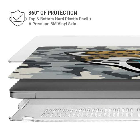 NFL Jacksonville Jaguars Camo MacBook Cases