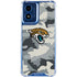 NFL Jacksonville Jaguars Camo Moto G 5G (2024) Clear Case