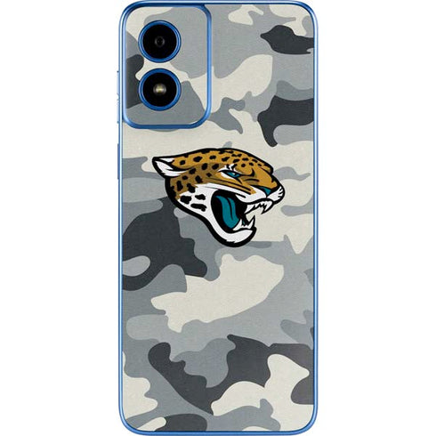 NFL Jacksonville Jaguars Camo Moto G Play 4G (2024) Skin