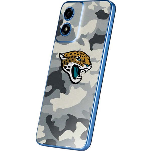 NFL Jacksonville Jaguars Camo Moto G Play 4G (2024) Skin