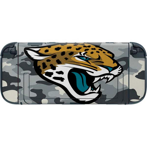 NFL Jacksonville Jaguars Camo Nintendo Switch 2 (2025) with Joy-Con Skin