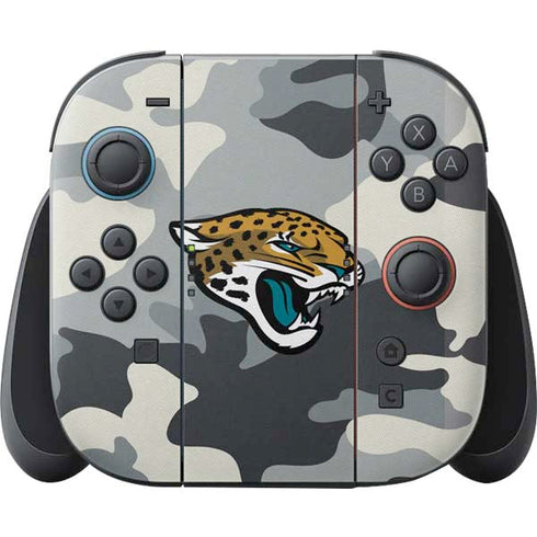 NFL Jacksonville Jaguars Camo Nintendo Skins
