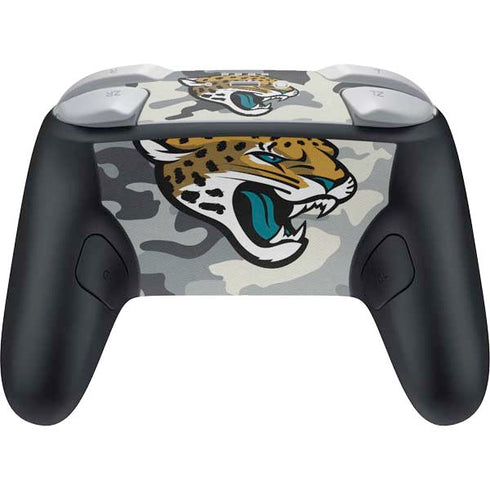 NFL Jacksonville Jaguars Camo Nintendo Switch 2 (2025) Pro Controller Skin
