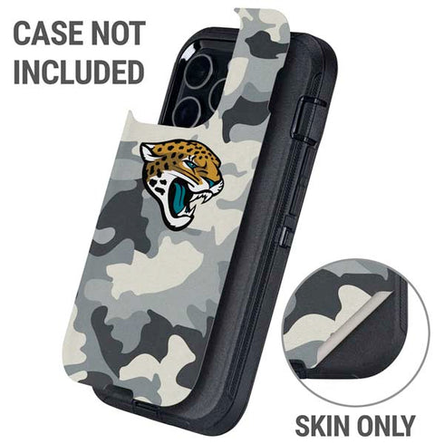 NFL Jacksonville Jaguars Camo Otterbox Defender iPhone Skin
