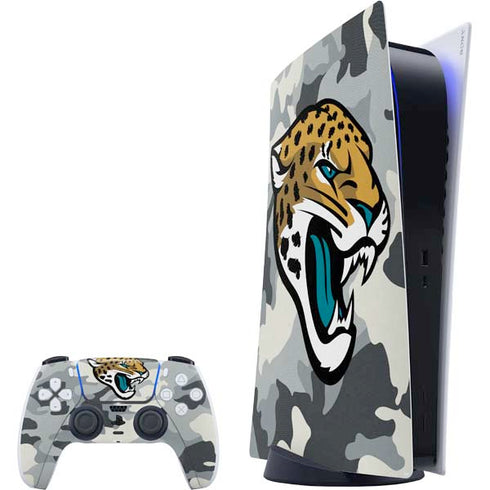 NFL Jacksonville Jaguars Camo PlayStation PS5 Skins