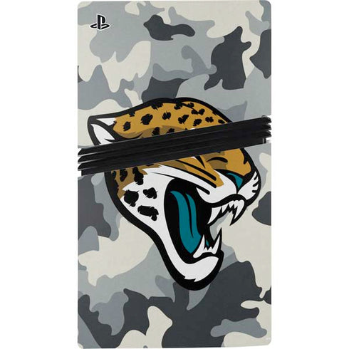 NFL Jacksonville Jaguars Camo PS5 Pro Console Skin