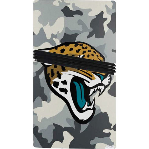 NFL Jacksonville Jaguars Camo PS5 Pro Console Skin